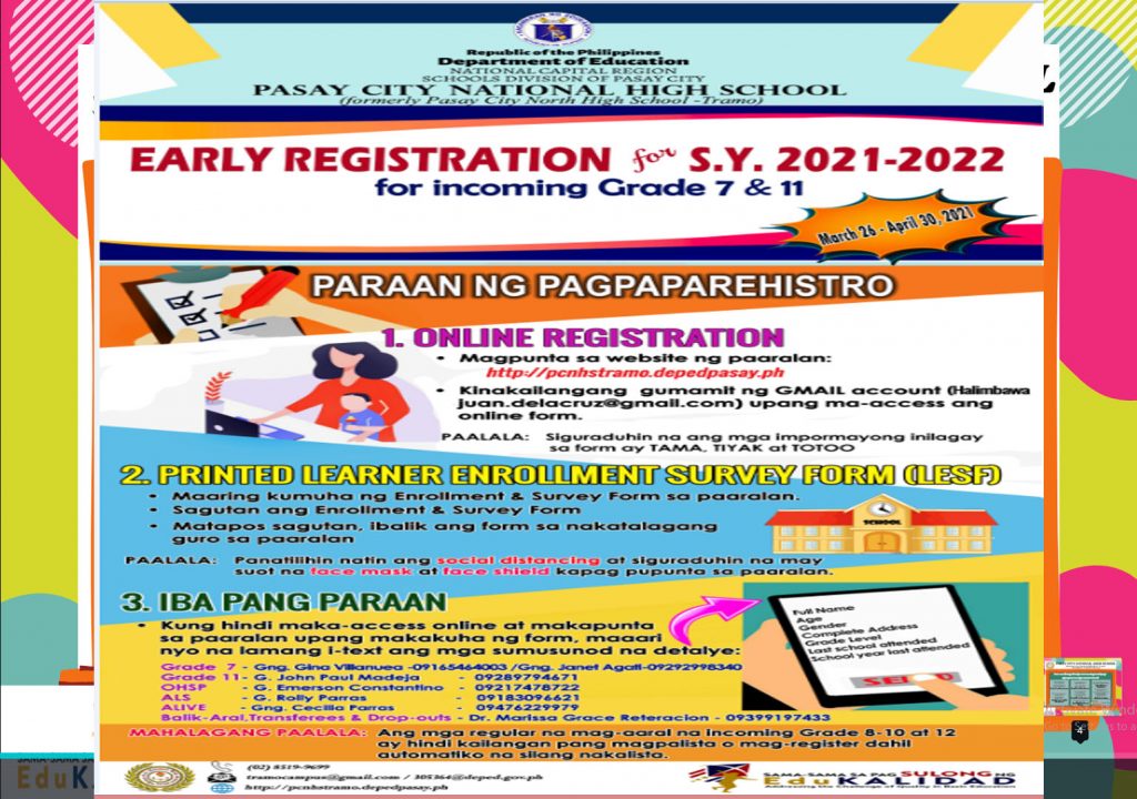 Early Registration