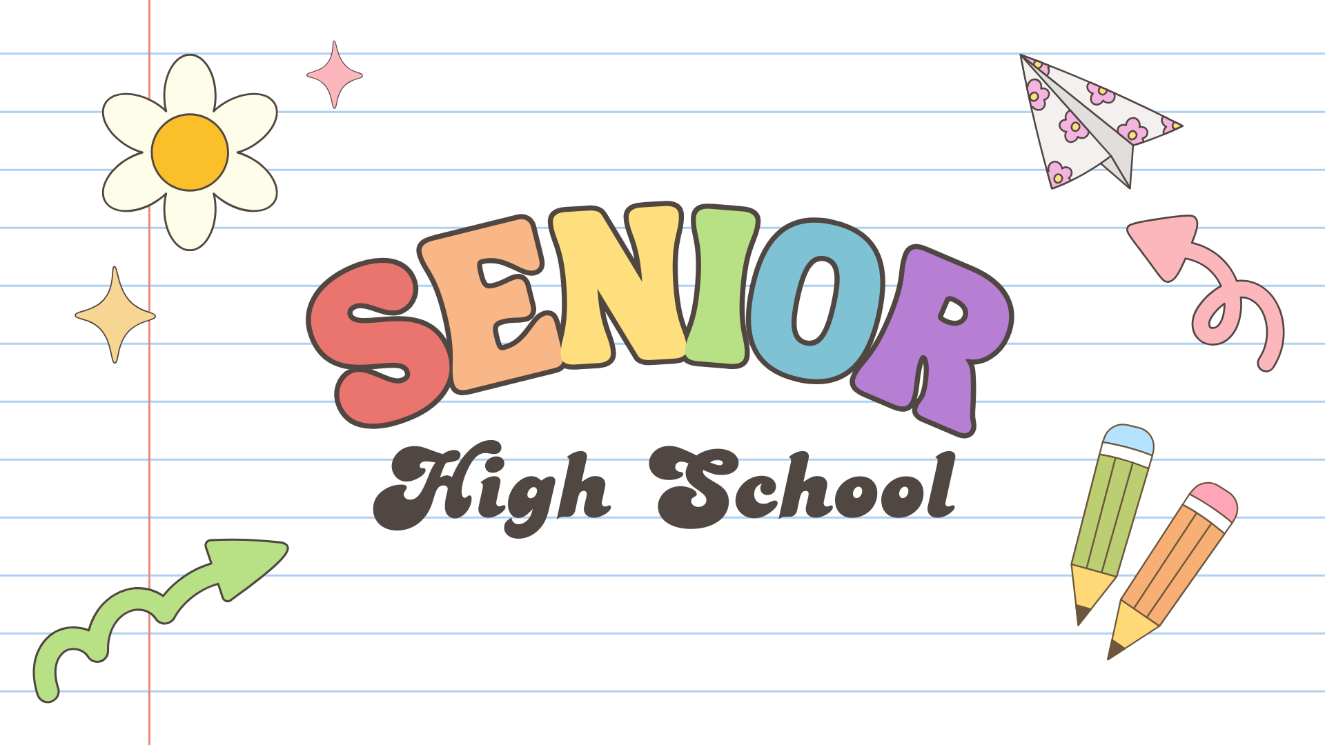 Back To School Welcome To Class Education Presentation in Colorful Retro Style (1)