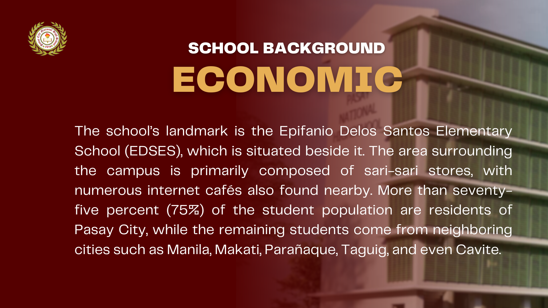 Back to School Brigada Eskwela Education Presentation in Dark Blue and Yellow Simple Style (1)