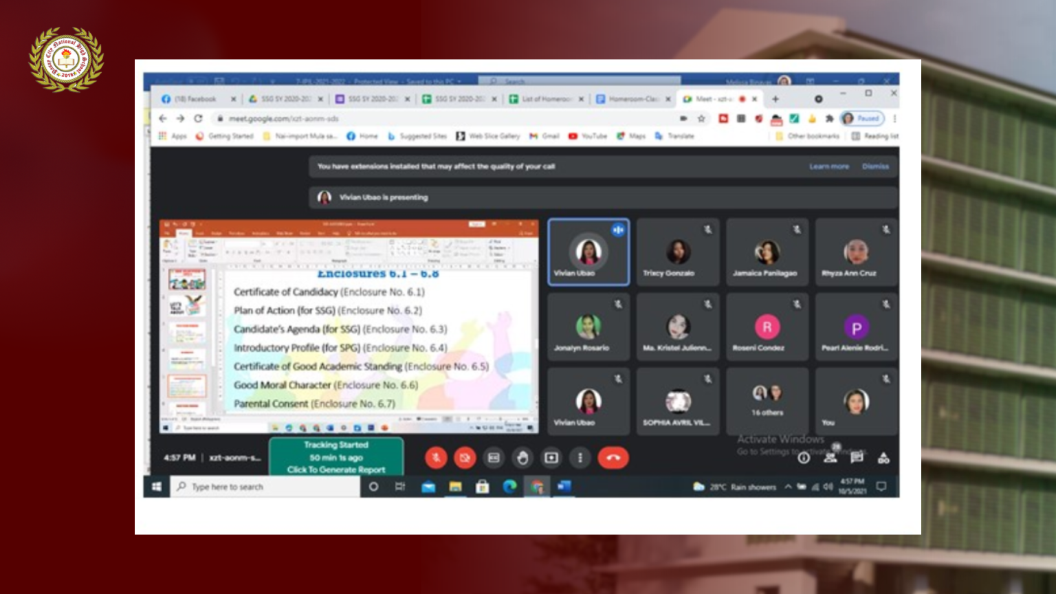 Back to School Brigada Eskwela Education Presentation in Dark Blue and Yellow Simple Style (5)
