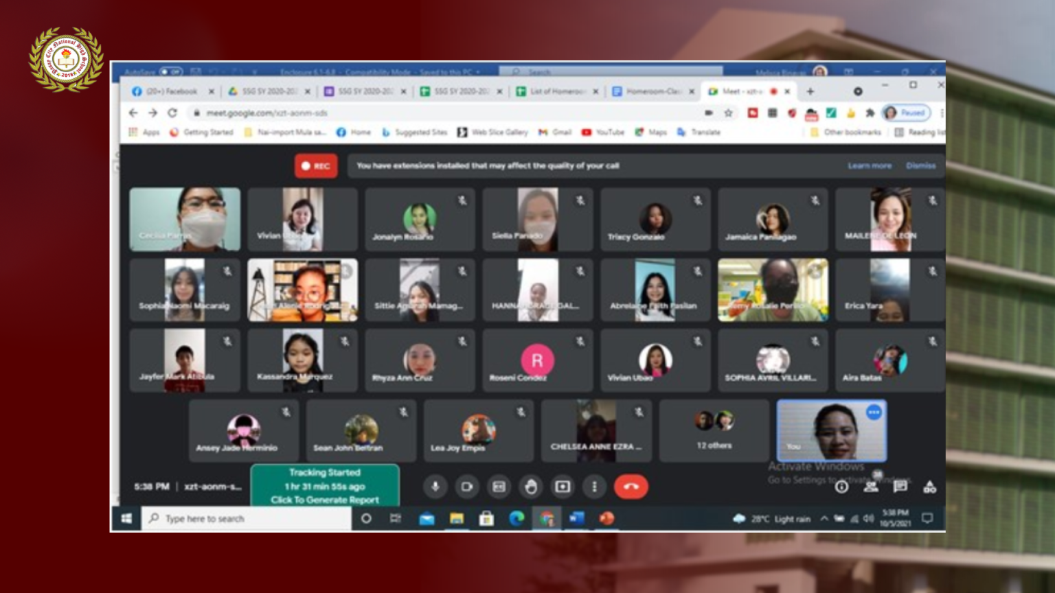 Back to School Brigada Eskwela Education Presentation in Dark Blue and Yellow Simple Style (7)